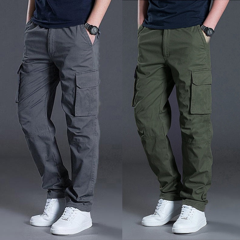 MEN CASUAL SUMMER CARGO PANTS  (BUY 1 GET 1 OFFER)